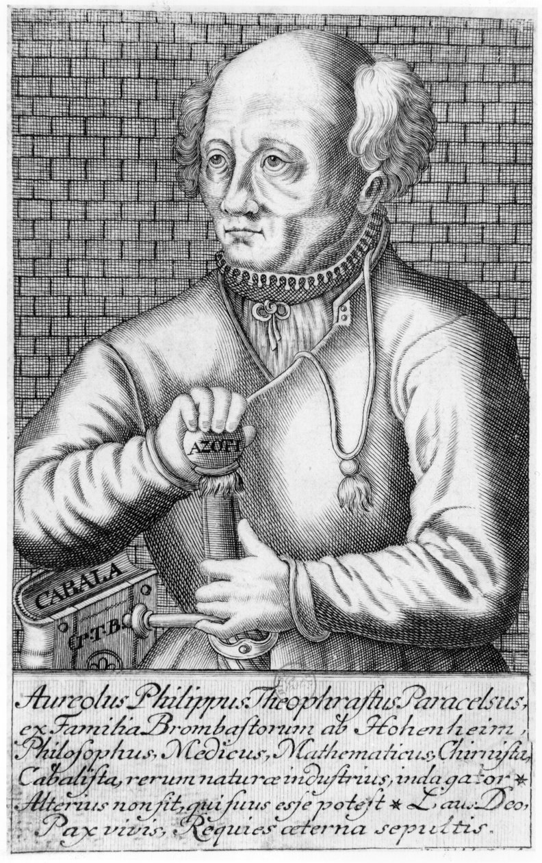 Paracelsus (1493-1541) od French School