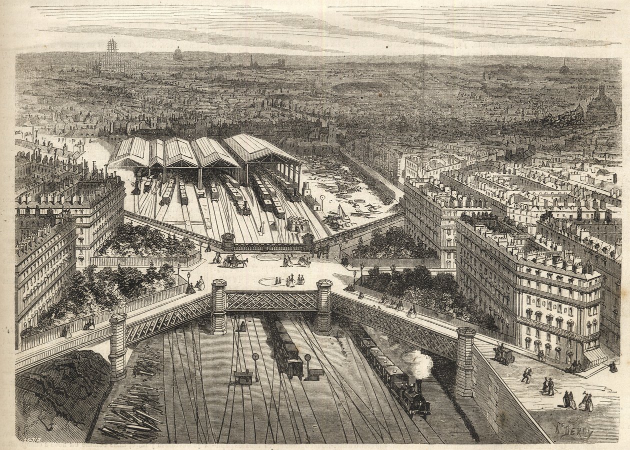 Paříž – Gare de Paris-Saint-Lazare Place de l