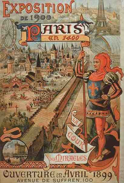 "Paříž roku 1400" od French School