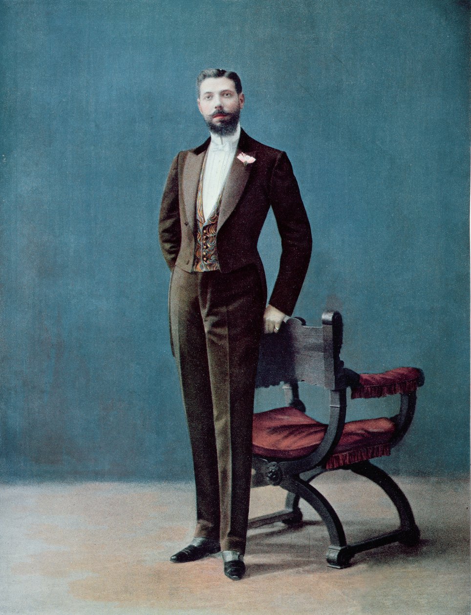 Pařížské večerní šaty, 1905 od French School