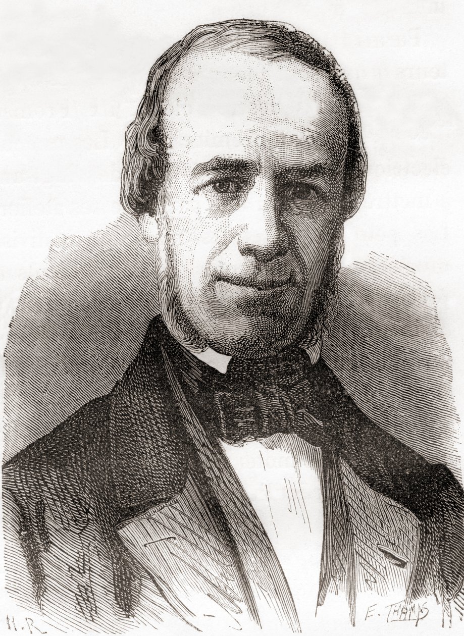 Paul-Gustave Froment, z Les Merveilles de la Science, vydáno kolem roku 1870 (rytina) od French School