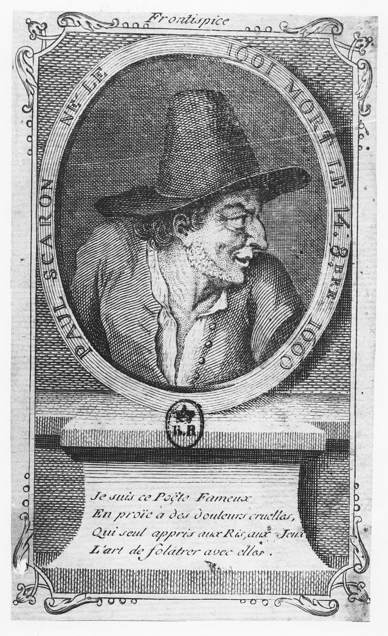 Paul Scarron (rytina) od French School