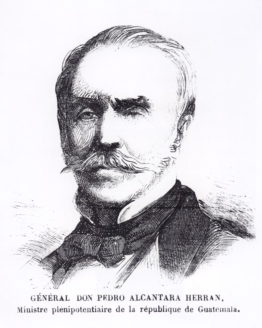 Pedro Alcantara Herran (rytina) od French School