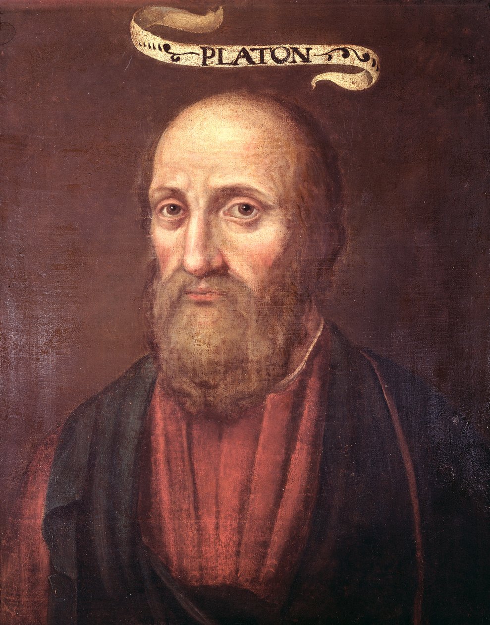 Platón (429-347 př. n. l.), kolem roku 1475 od French School