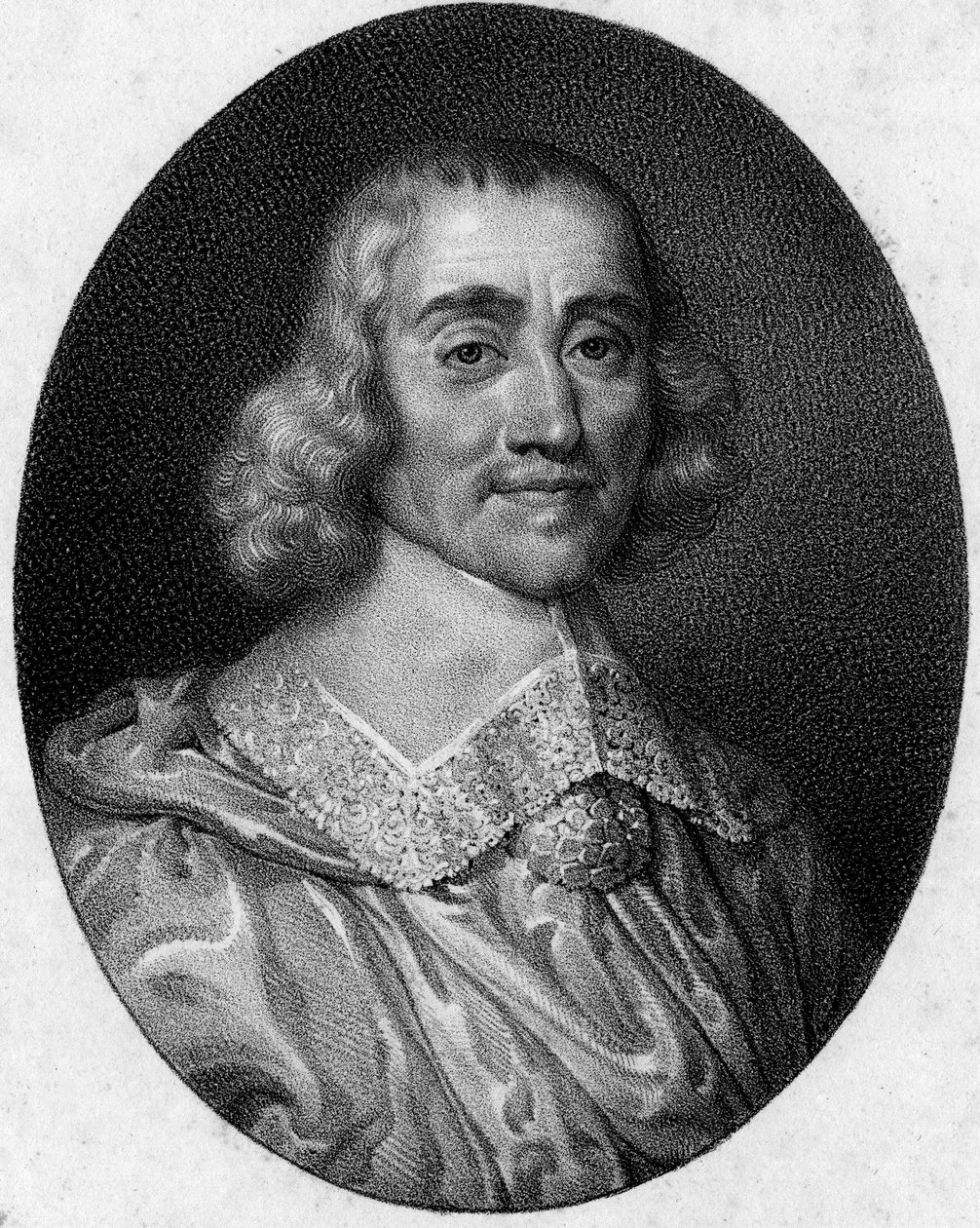 Portrét Abrahama od Faberta (1599-1662), maršála Francie. od French School