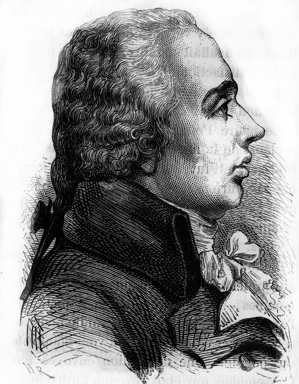 Portrét Adriena Marie Legendre, francouzského matematika (1752 -1833). od French School