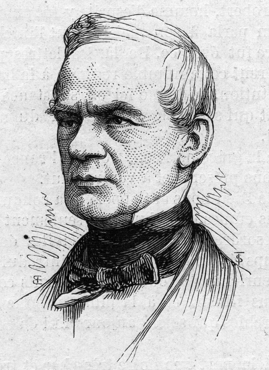 Portrét Alfreda Auguste Cuvillier Fleury (Cuvillier-Fleury od French School