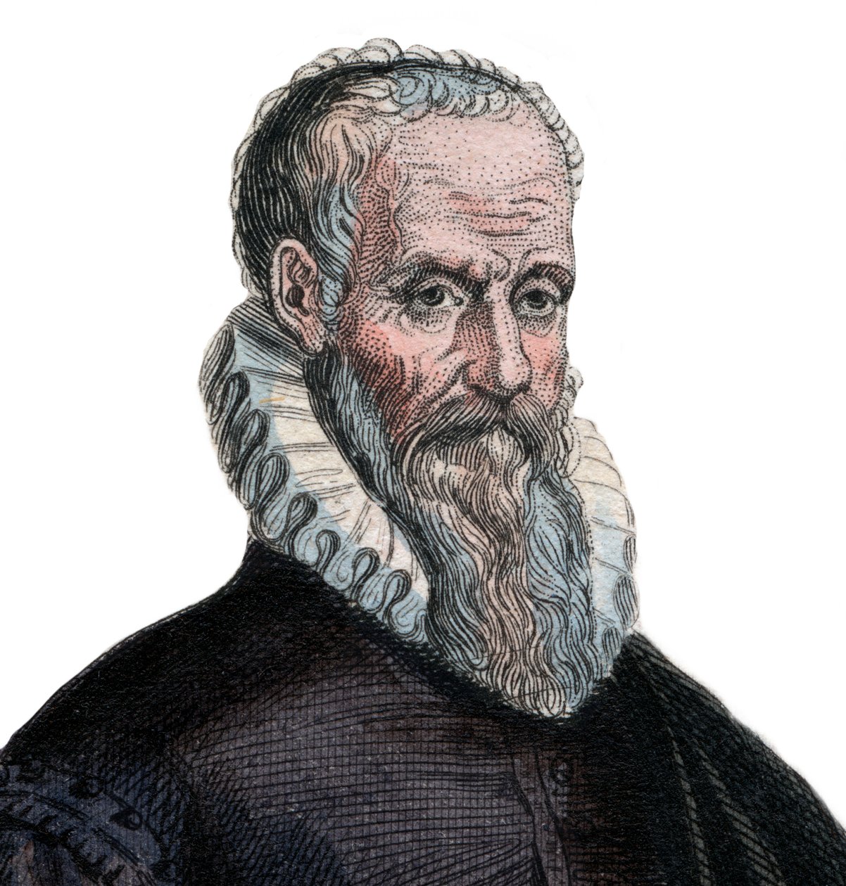Portrét Ambroise Pare (1509-1590), francouzský chirurg. od French School