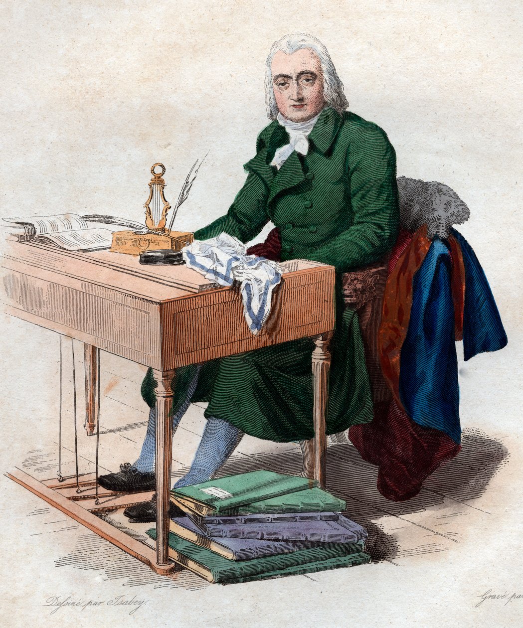 Portrét Andre Ernest Modeste Gretry (1741-1813), francouzský skladatel. od French School