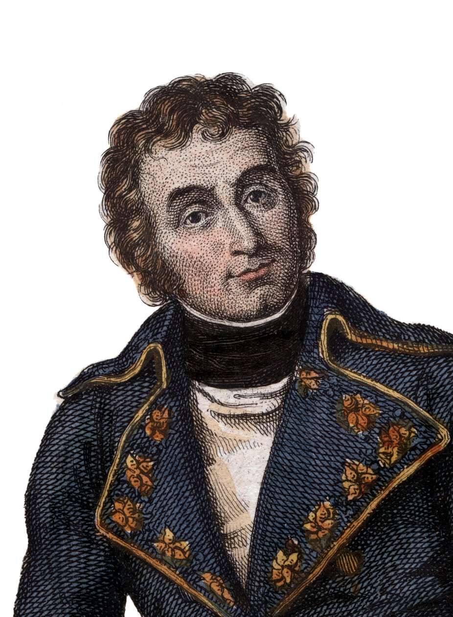 Portrét Andre Massena (1758-1817), 1. vévoda de Rivoli, 1. princ dEssling, francouzský vojenský velitel. od French School