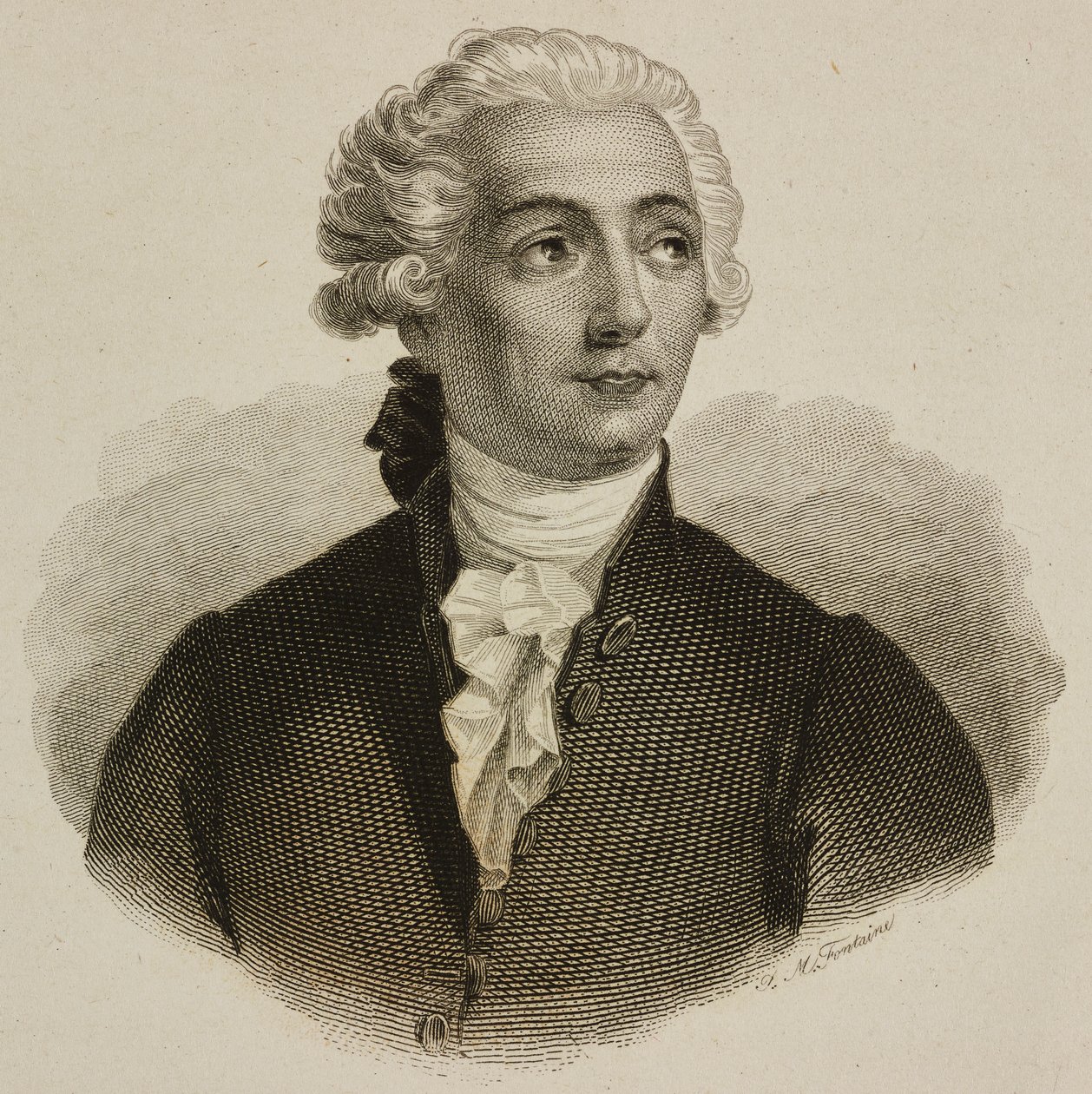 Portrét Antoine-Laurenta Lavoisiera (Paříž od French School