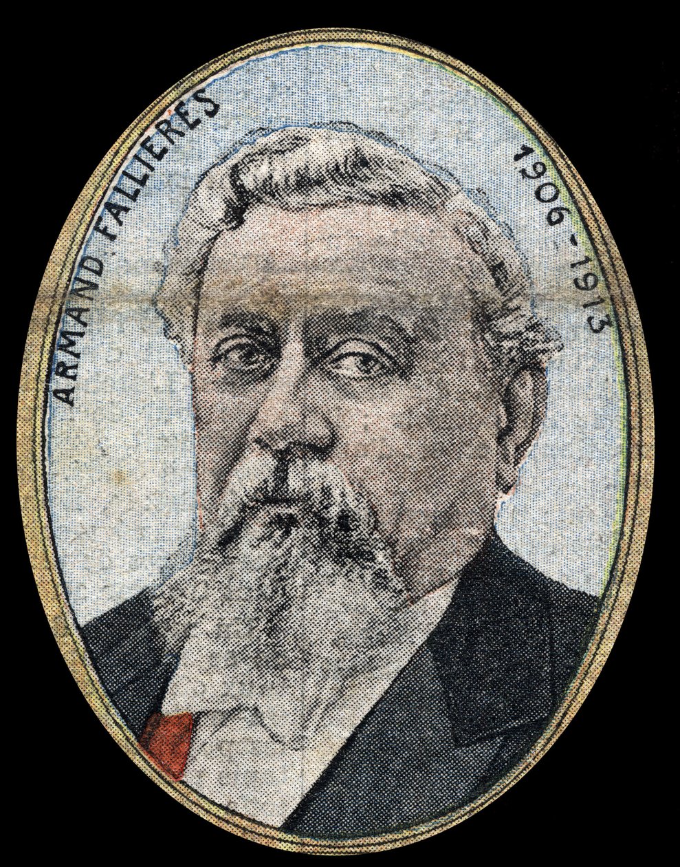 Portrét Armanda Fallierese (1841-1931) prezidenta republiky. od French School