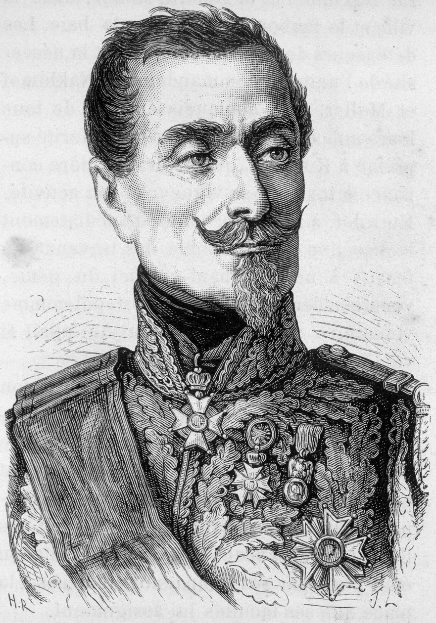 Portrét Armanda Jacquese Leroye de Saint-Arnaud (Saint-Arnaud od French School