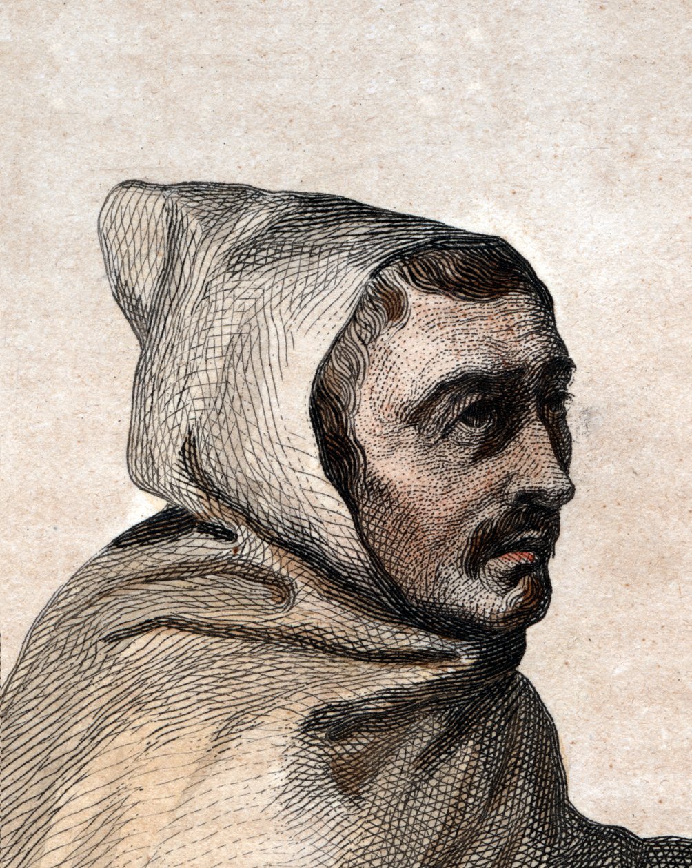 Portrét Armanda Jeana le Bouthilliera de Rance (1626-1700), francouzského opata a zakladatele trapistických cisterciáků. od French School