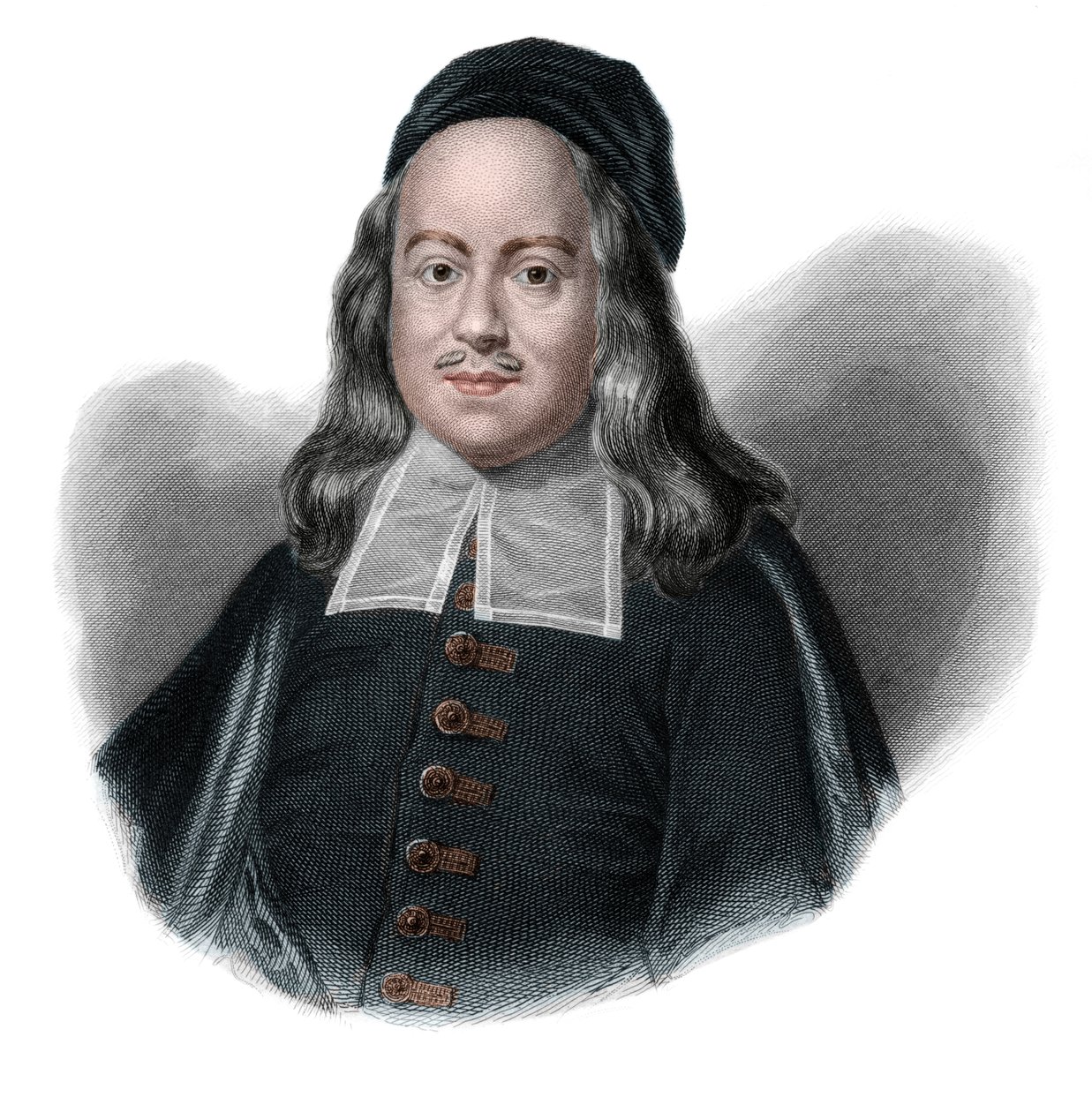 Portrét Augusta Hermanna Franckeho (1663-1727) německého luteránského kostelníka. od French School