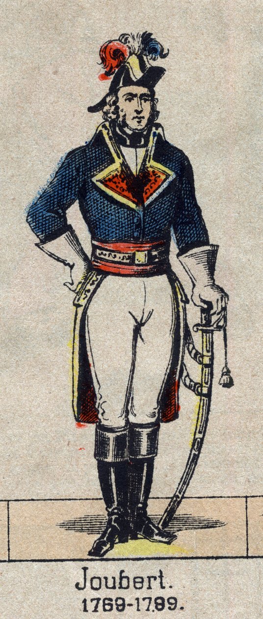 Portrét Barthelemy Catherine Joubert. General francais (Pont-de-Vaux, Ain od French School