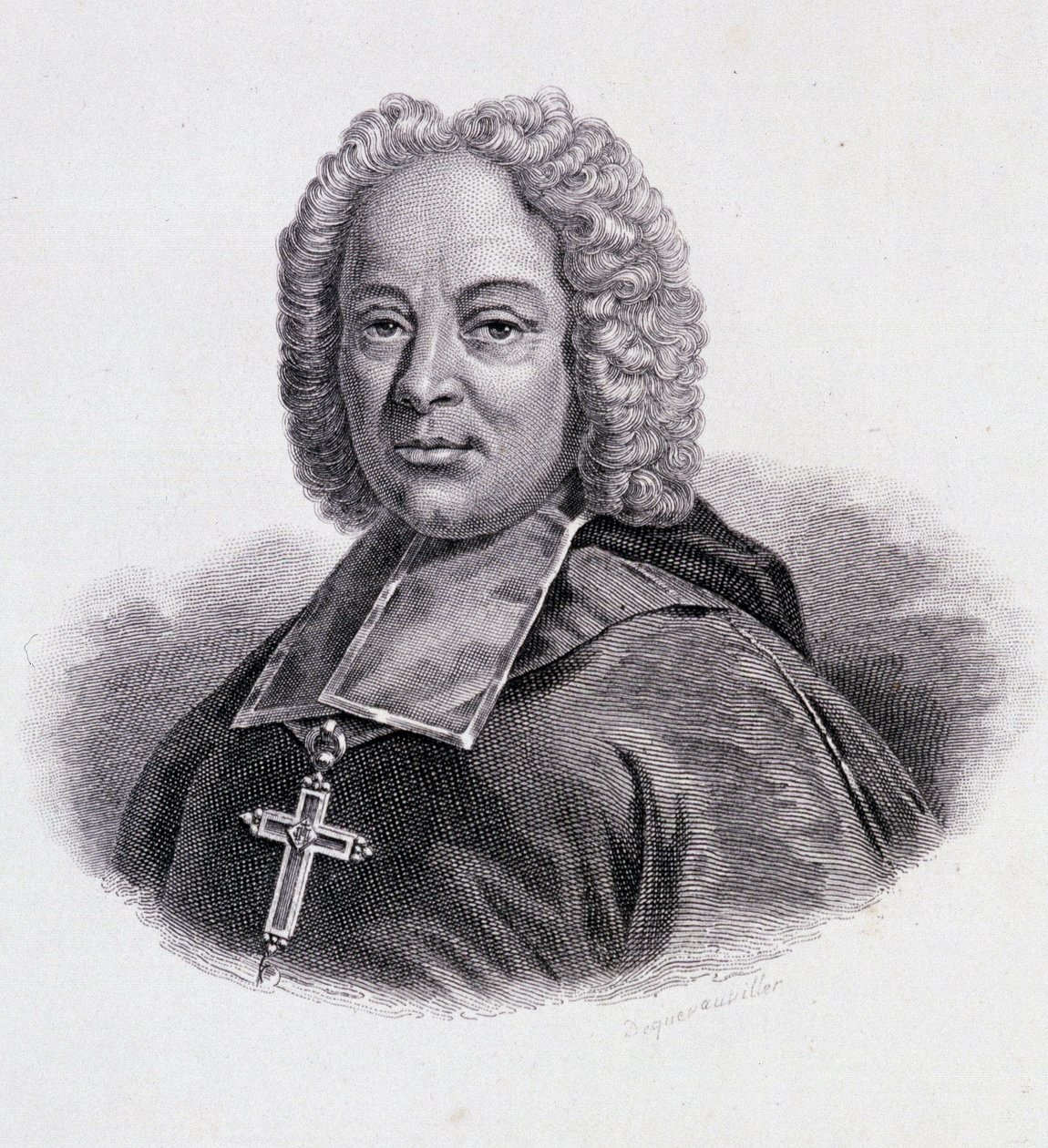 Portrét Belsunce de Castelmoron, francouzský prelát (1670 - 1755) od French School