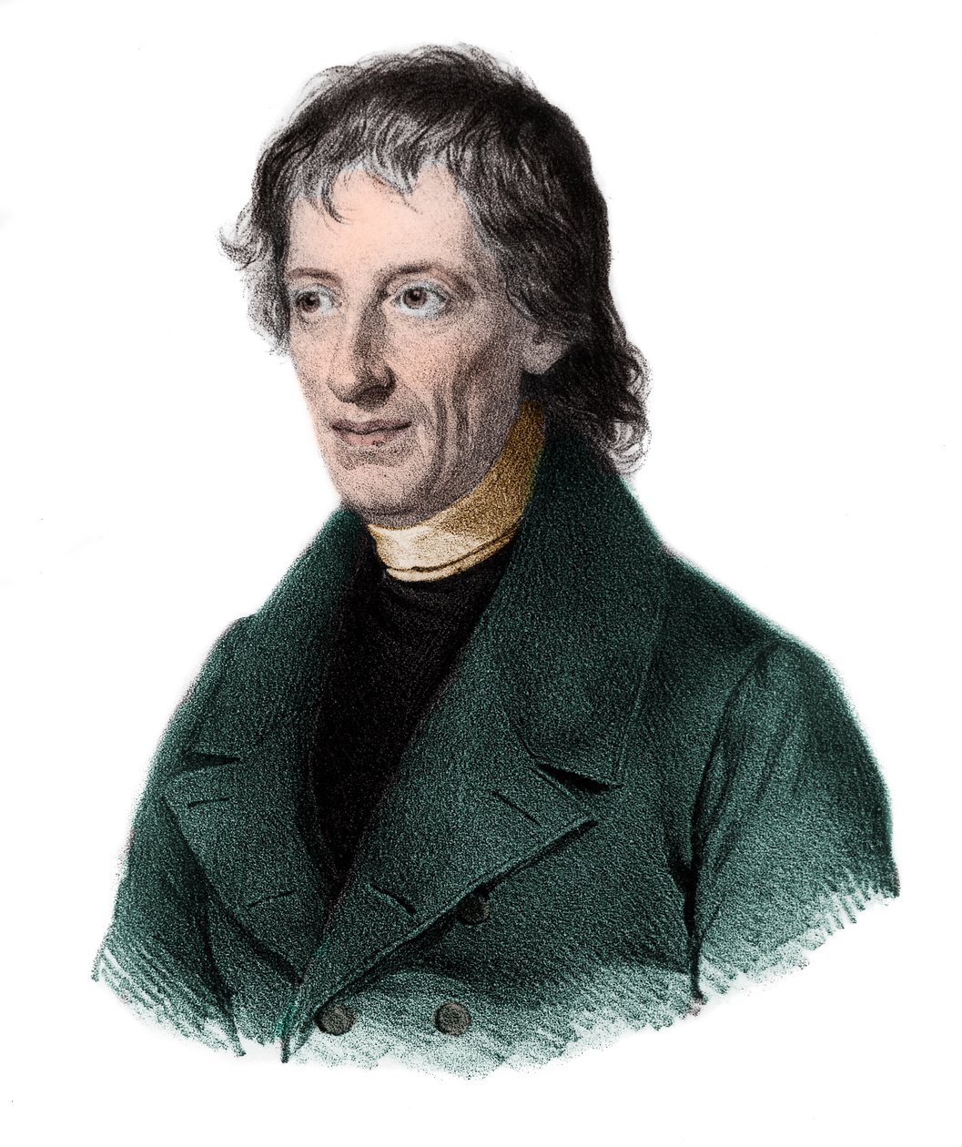 Portrét Bernharda Placiduse Johann Nepomuk Bolzano (1781-1848), český matematik, logik, filozof, teolog. od French School