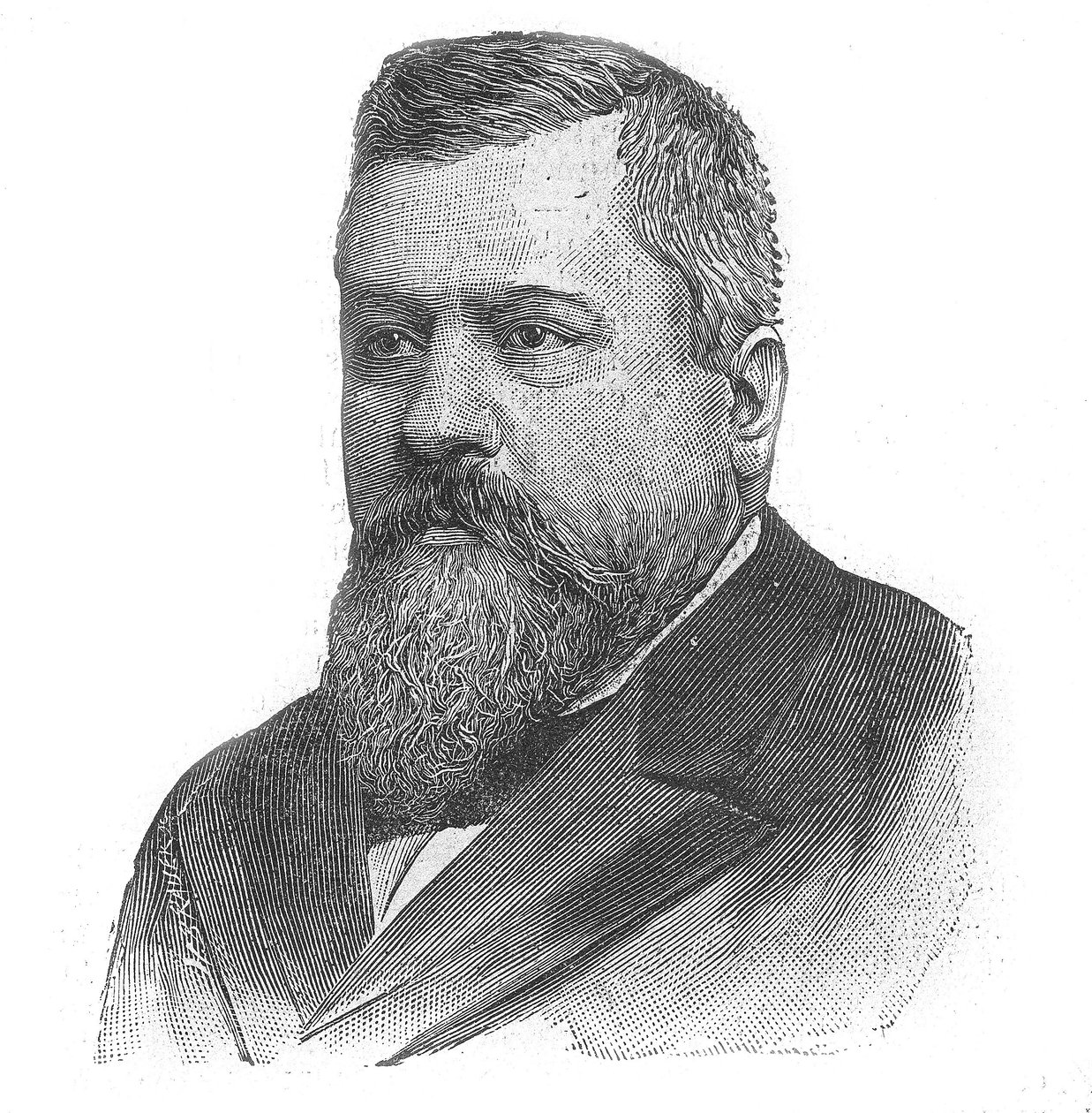 Portrét Charlese Dupuye (1851-1923), francouzského politika, v „Le Petit Parisien““ od French School