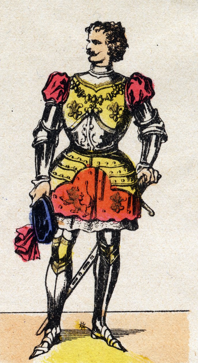 Portrét Karla Temeraire (1433-1477) vévody z Burgundska v roce 1467. od French School