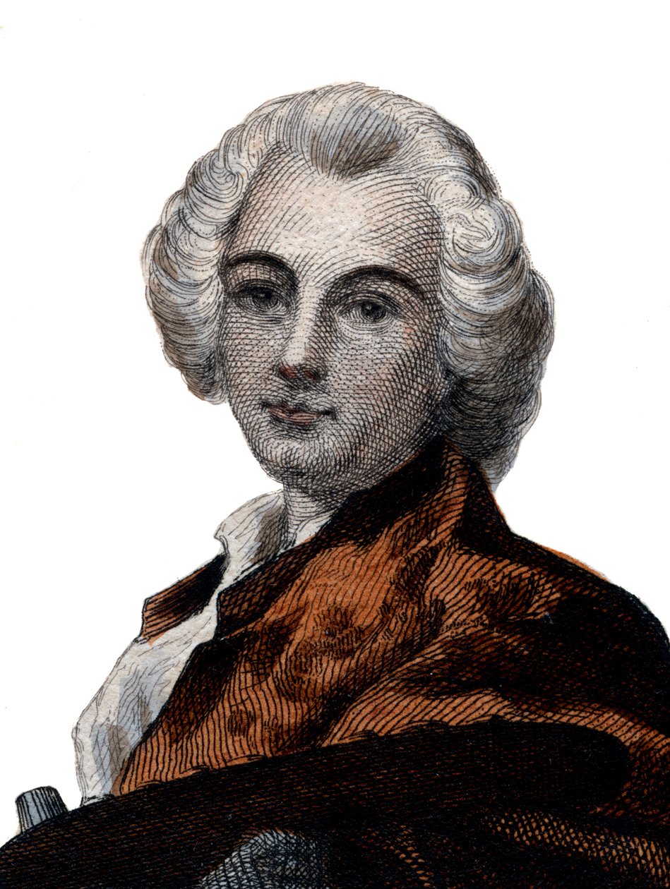 Portrét Claude Joseph Vernet (1714-1789), francouzský malíř. od French School
