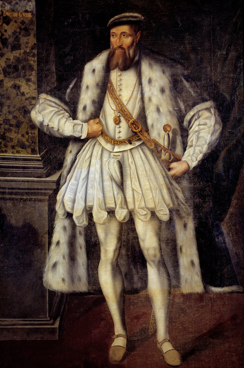 Portrét Claudia Lotrinského, vévody z Guise od French School