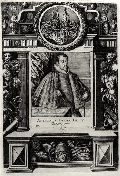 Portrét hraběte Antona Fuggera (1493-1535) od French School