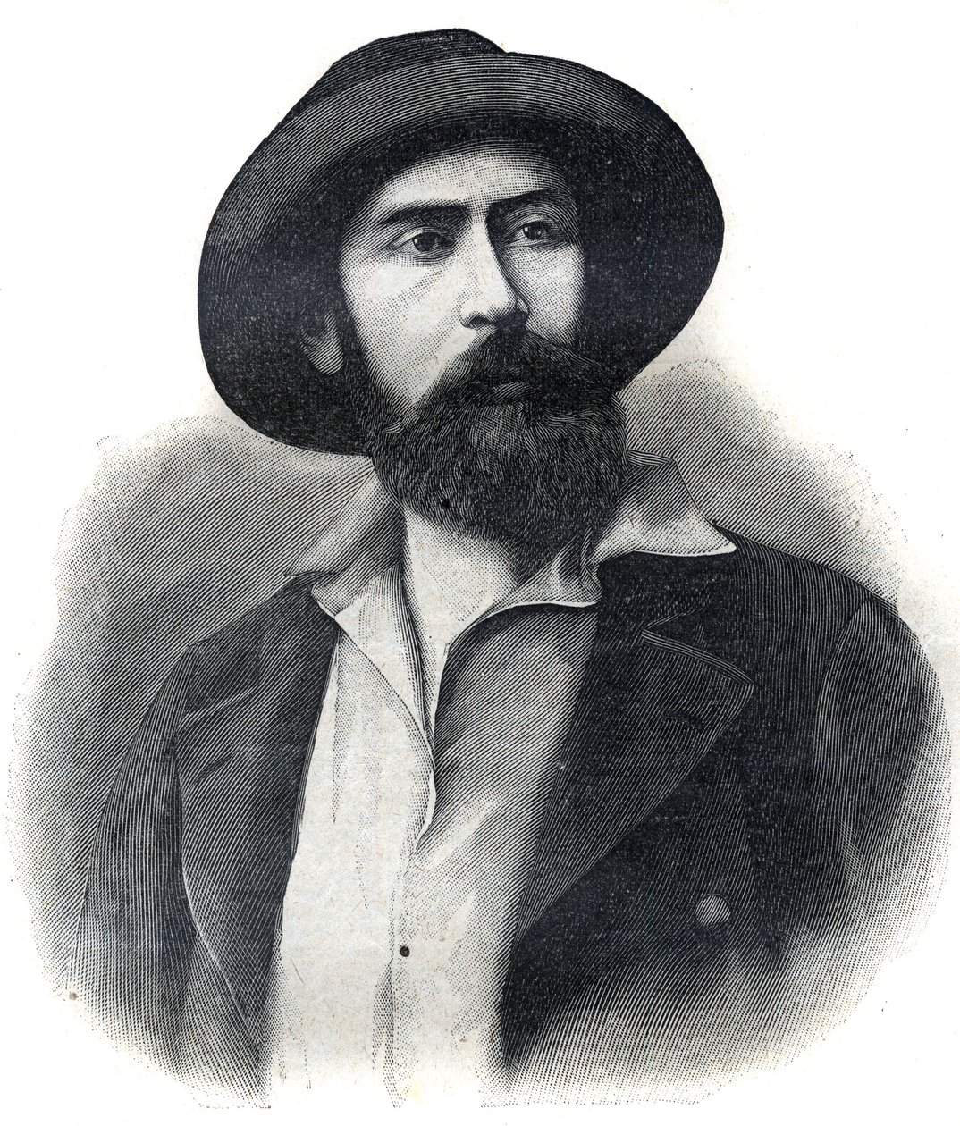Portrét doktora Noela Eugene Ballaye (1847-1902), francouzského průzkumníka a správce kolonie, druhého generálního guvernéra Francouzské západní Afriky (AOF nebo A.O.F.) Rytina 1902. Soukromá sbírka. od French School