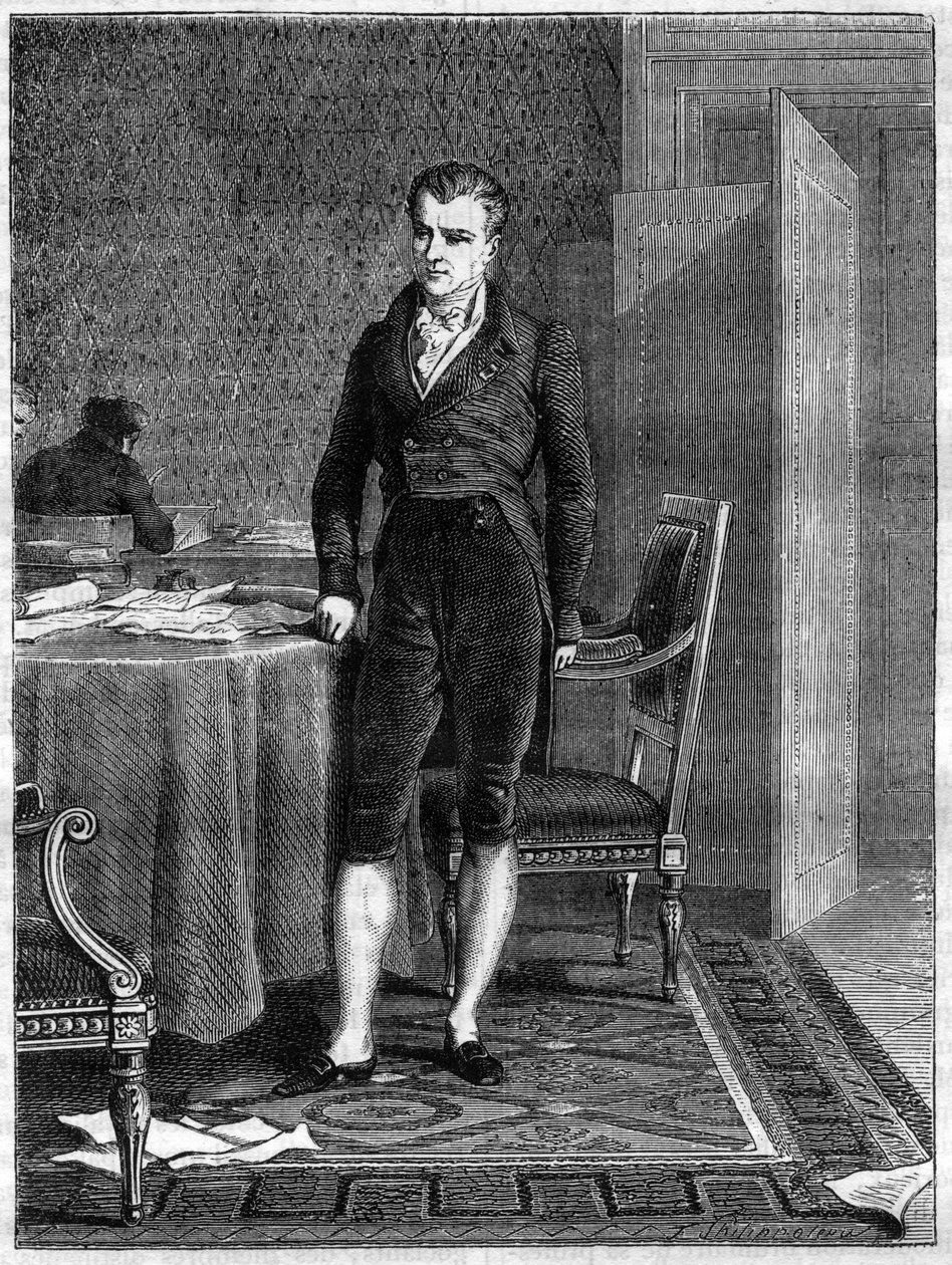 Portrét EMMERICHA JOSEPHA, vévody z DALBERGU Francouzsko-německý státník (1773-1833) - Portrét Emmericha Josepha vévody z Dalbergu (1773-1833), německého diplomata a francouzského politika - v „Histoire de l