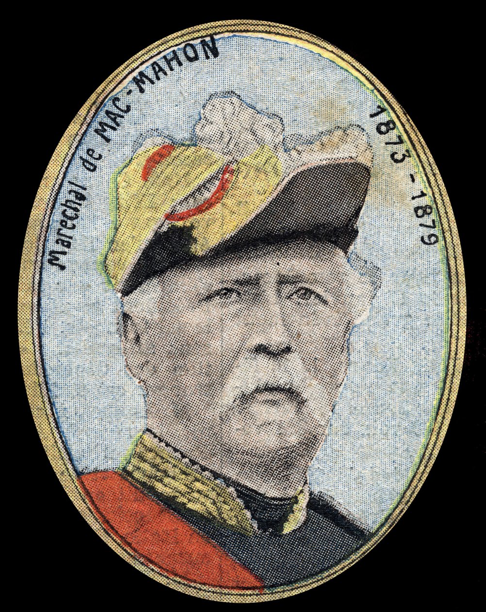 Portrét Edme Patrice Maurice de Mac-Mahon (Mac Mahon od French School