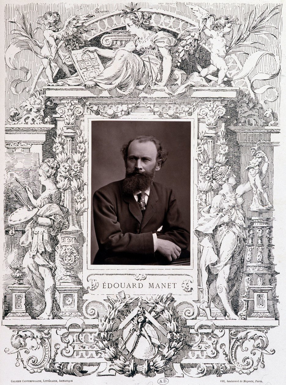 Portrét Edouarda Maneta od French School