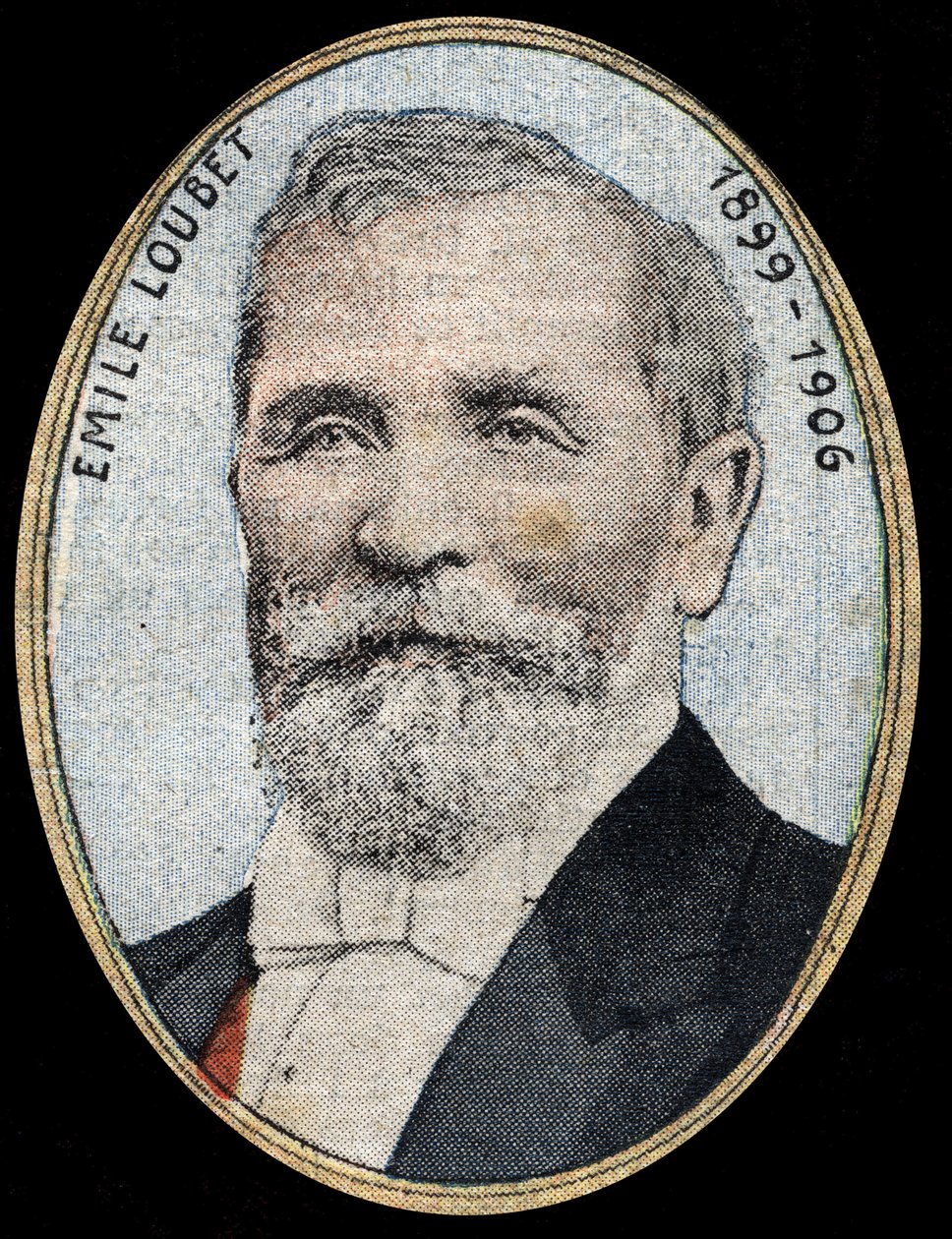 Portrét Emile Loubeta (1836-1929), prezidenta Francouzské republiky. od French School