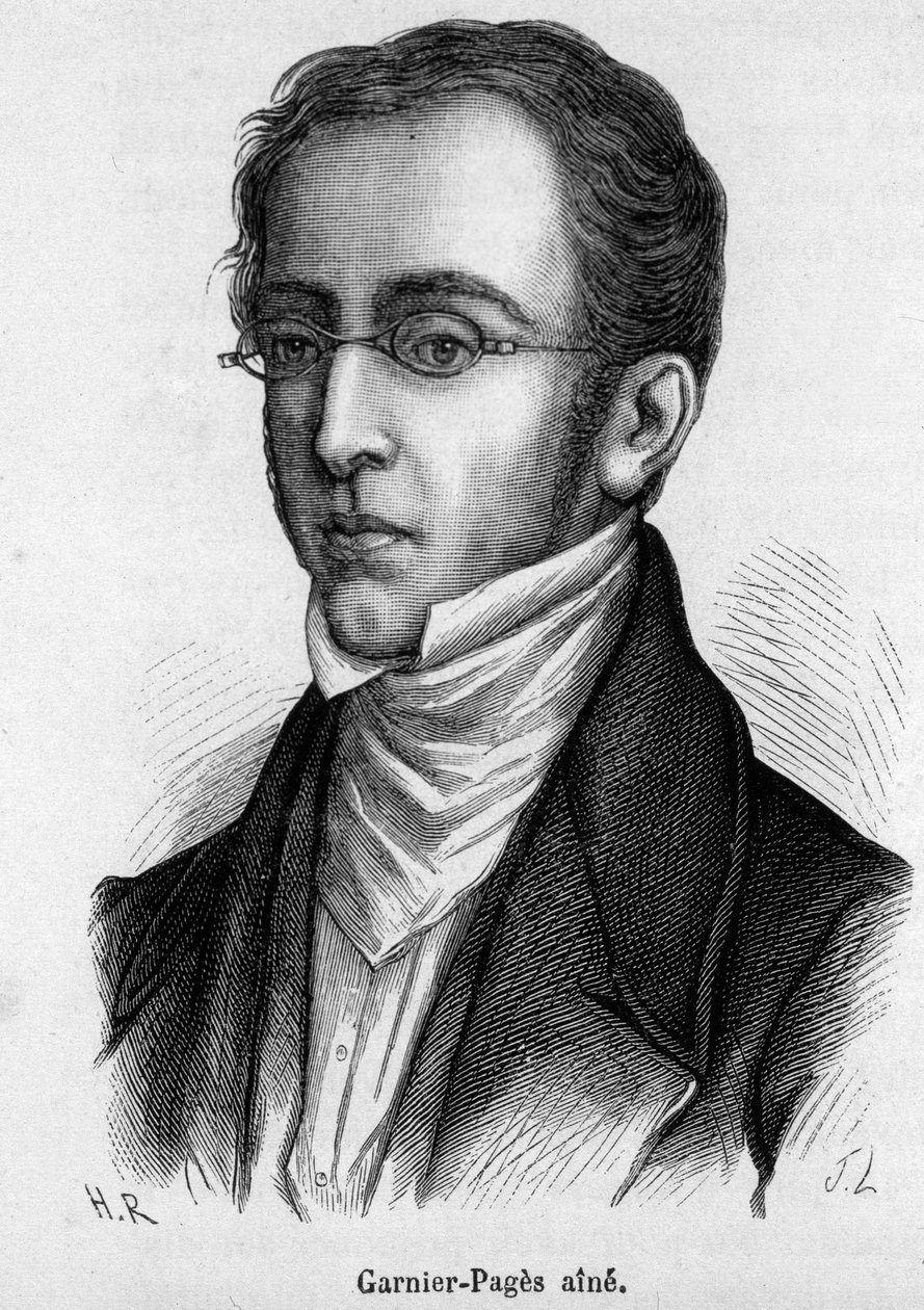 Portrét Etienne Joseph Louis Garnier-Pages (Garnier Pages) (1801-1841), francouzský politik od French School