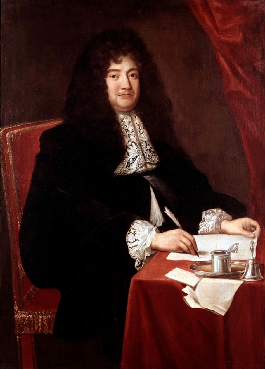 Portrét Francoise Michela Le Telliera, markýze z Louvois od French School