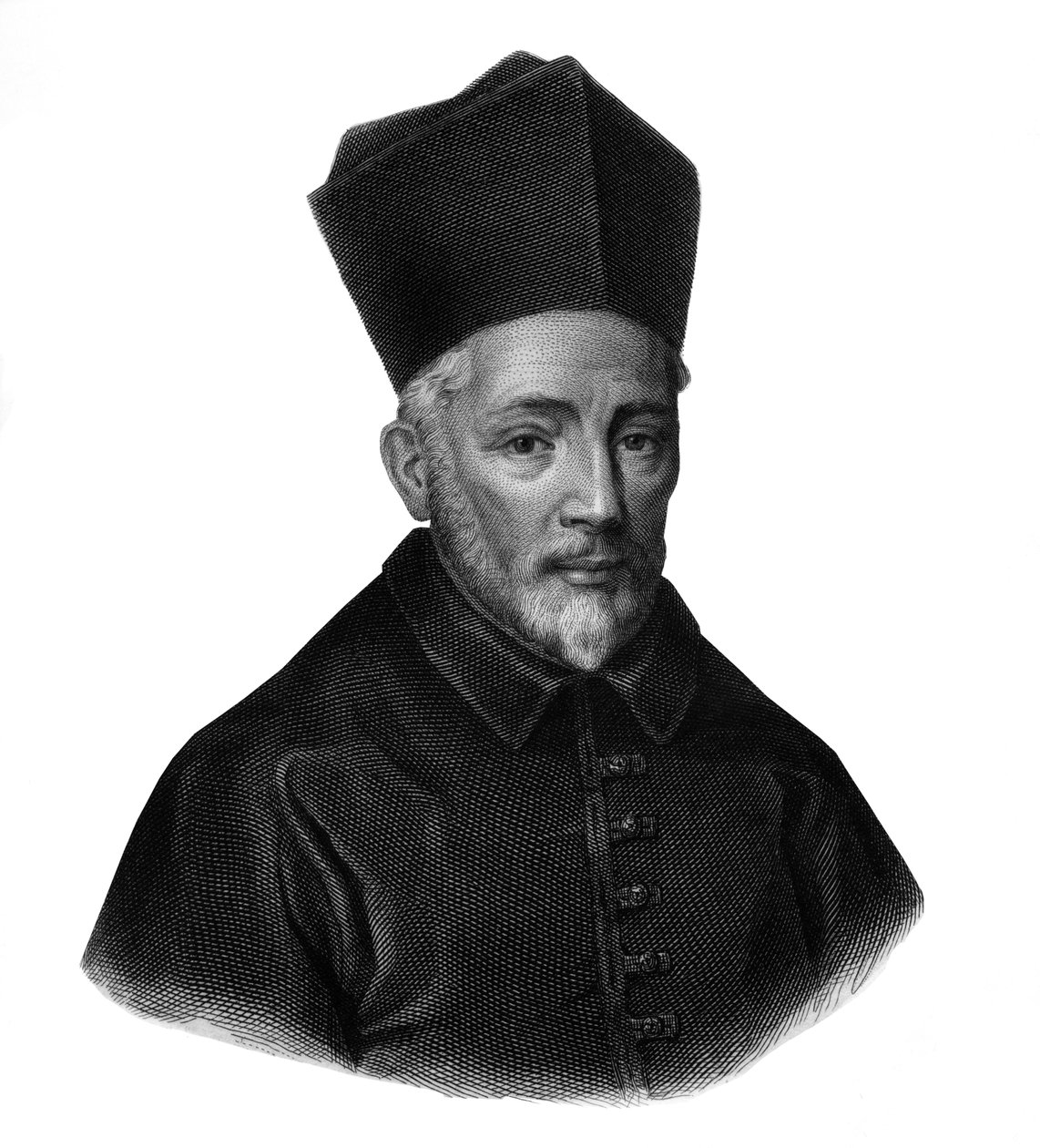 Portrét Francois Van Der Burch (1567-1644), arcibiskup z Cambrai. od French School
