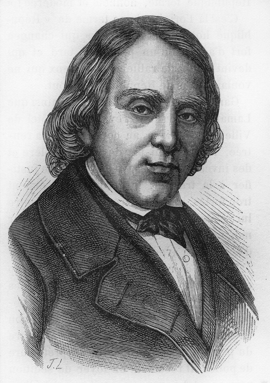 Portrét Françoise Vincenta Raspaila (1794-1878), francouzského biologa, chemika a politika. od French School