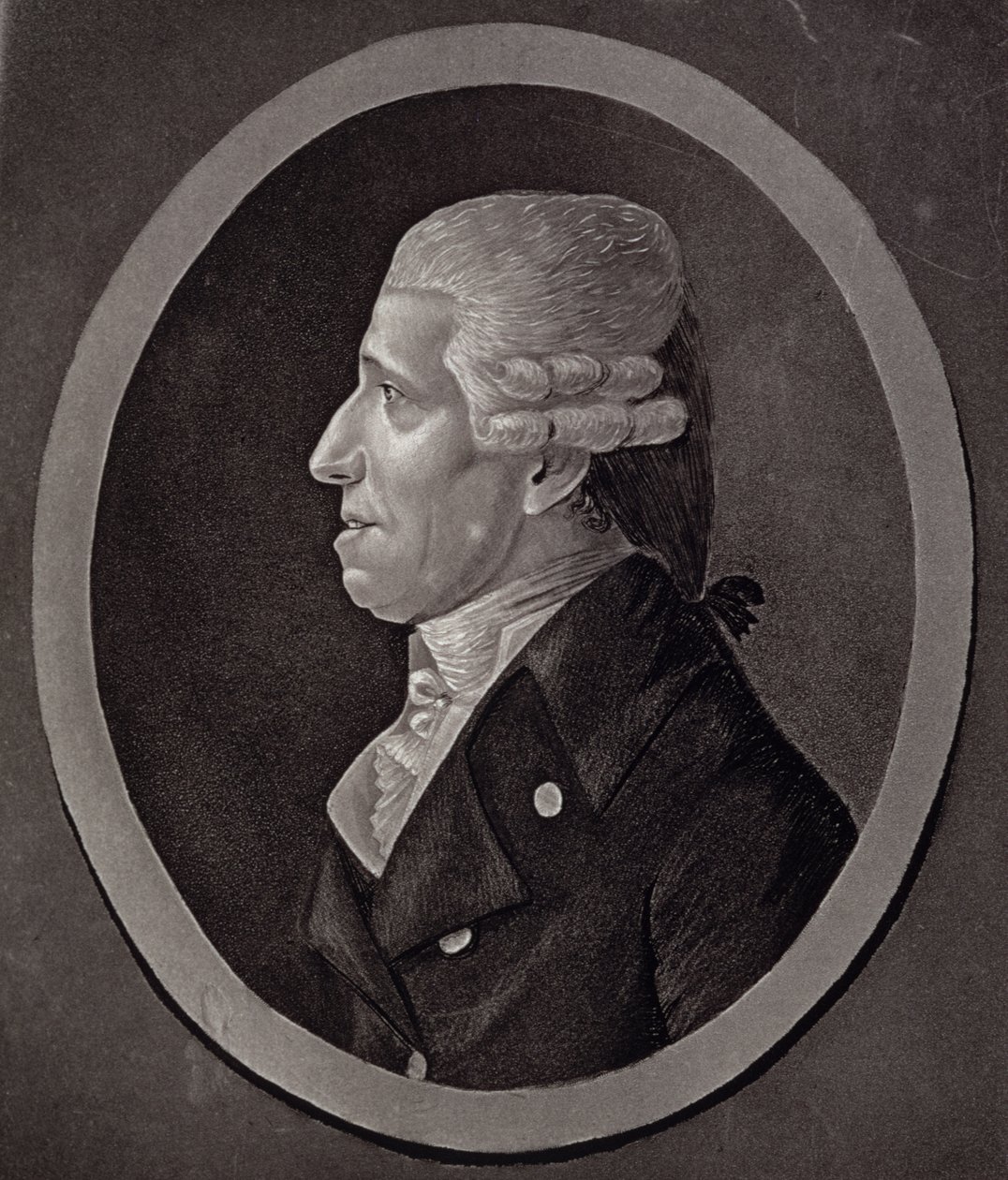 Portrét Franze Josepha Haydna (1732-1809) od French School