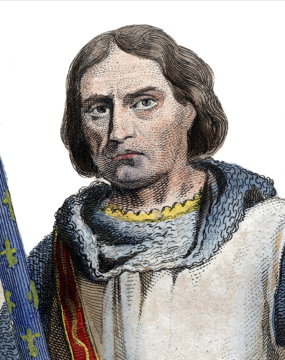 Portrét Gauchera V de Chastillon (c.1249-1329), konstábla Francie. od French School