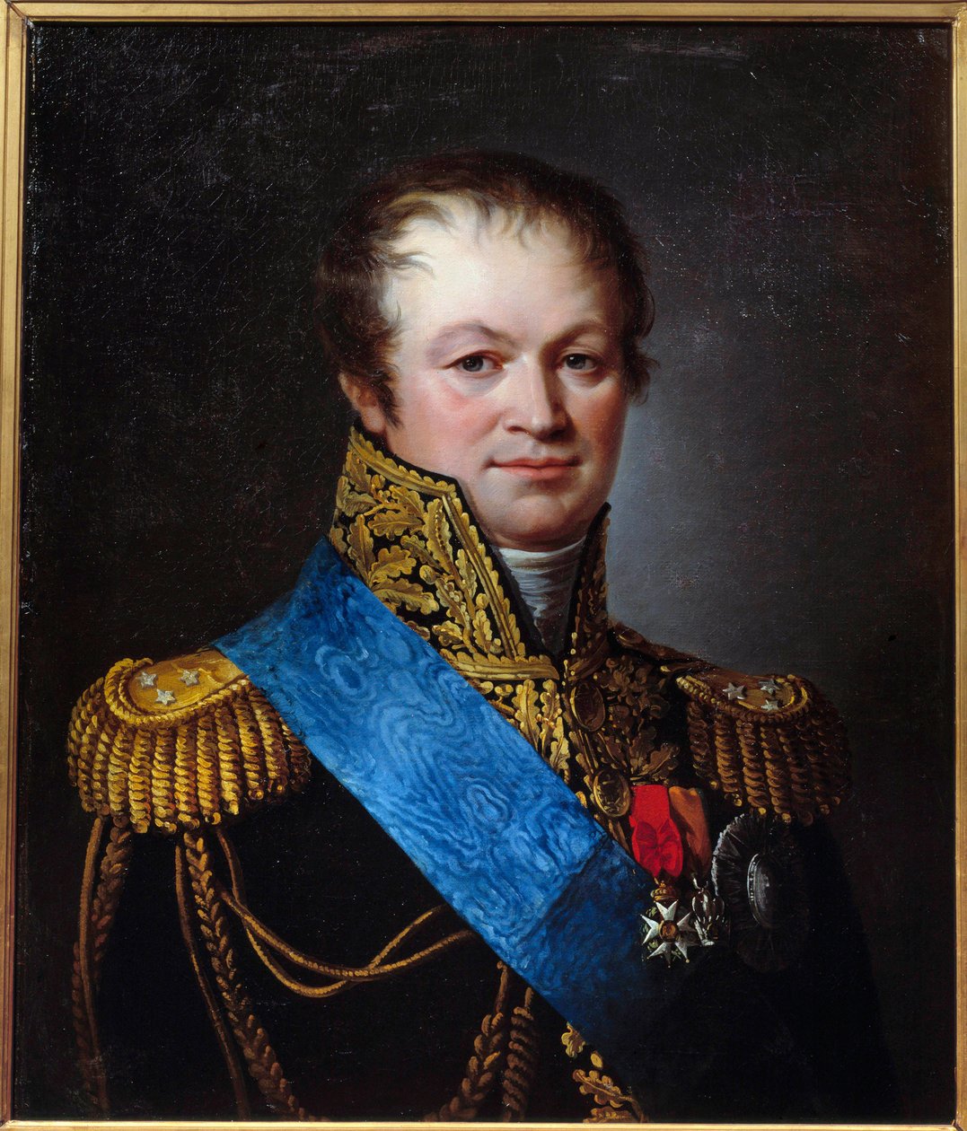 Portrét generála Henriho Françoise Marie Charpentier (1769-1831) se třemi císaři Painting de l
