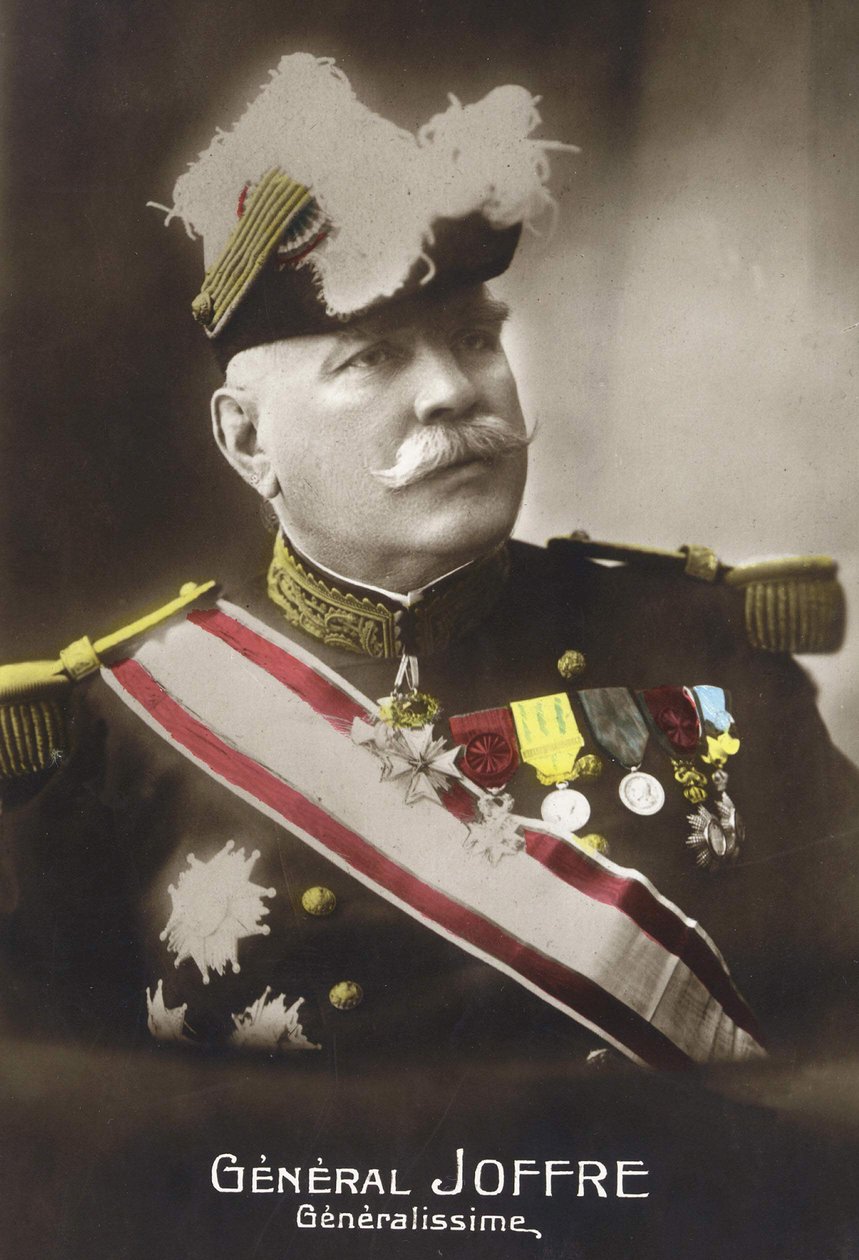 Portrét generála Josepha Joffreho (1852 - 1931). od French School