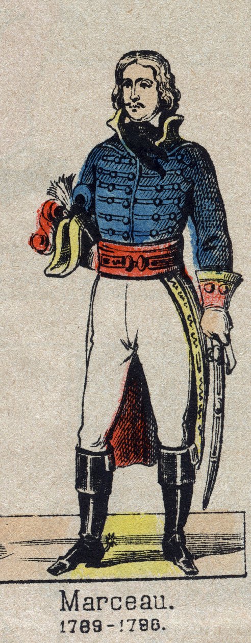Portrét generála Marceaua (1769-1796). od French School