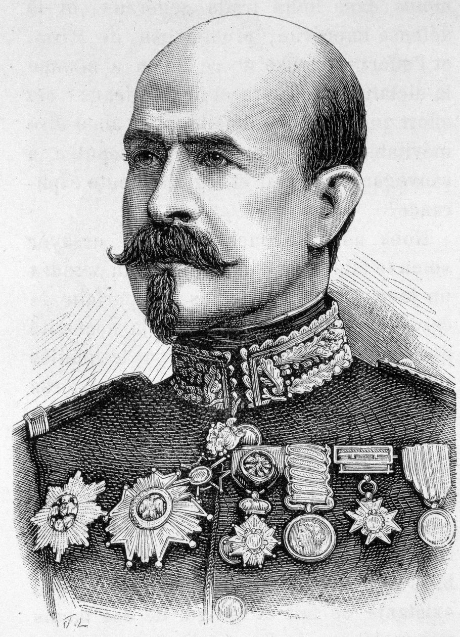 Portrét generála Trochu (1815 - 1896) - v "" L