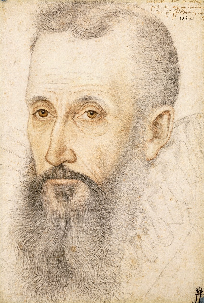 Portrét George Talbota, hraběte ze Shrewsbury, kolem roku 1582 od French School