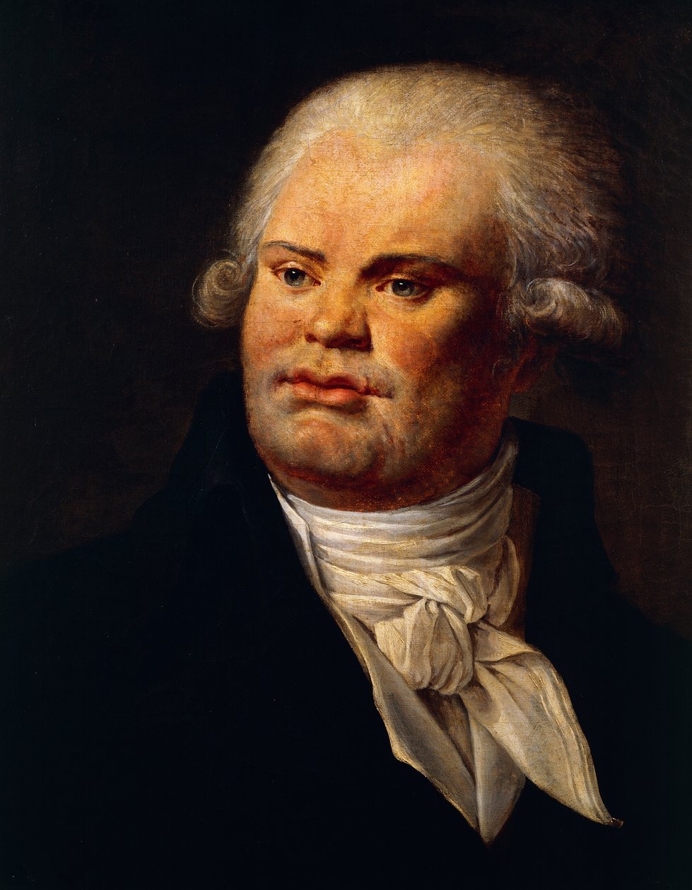 Portrét Georgese Dantona (1759-94) (olej na plátně) od French School