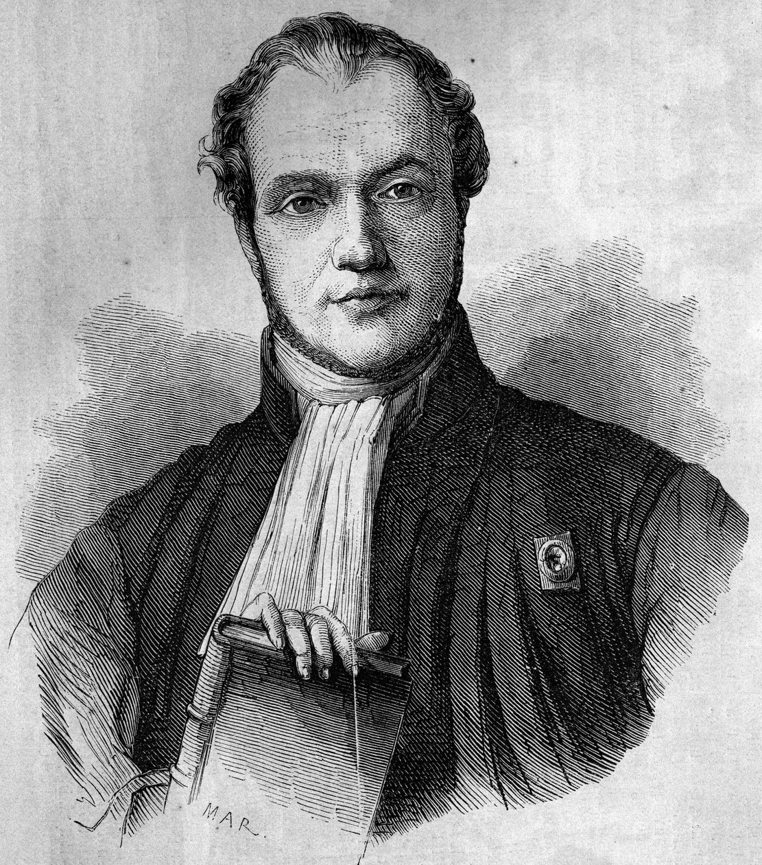 Portrét Gustava Louise Chaix d