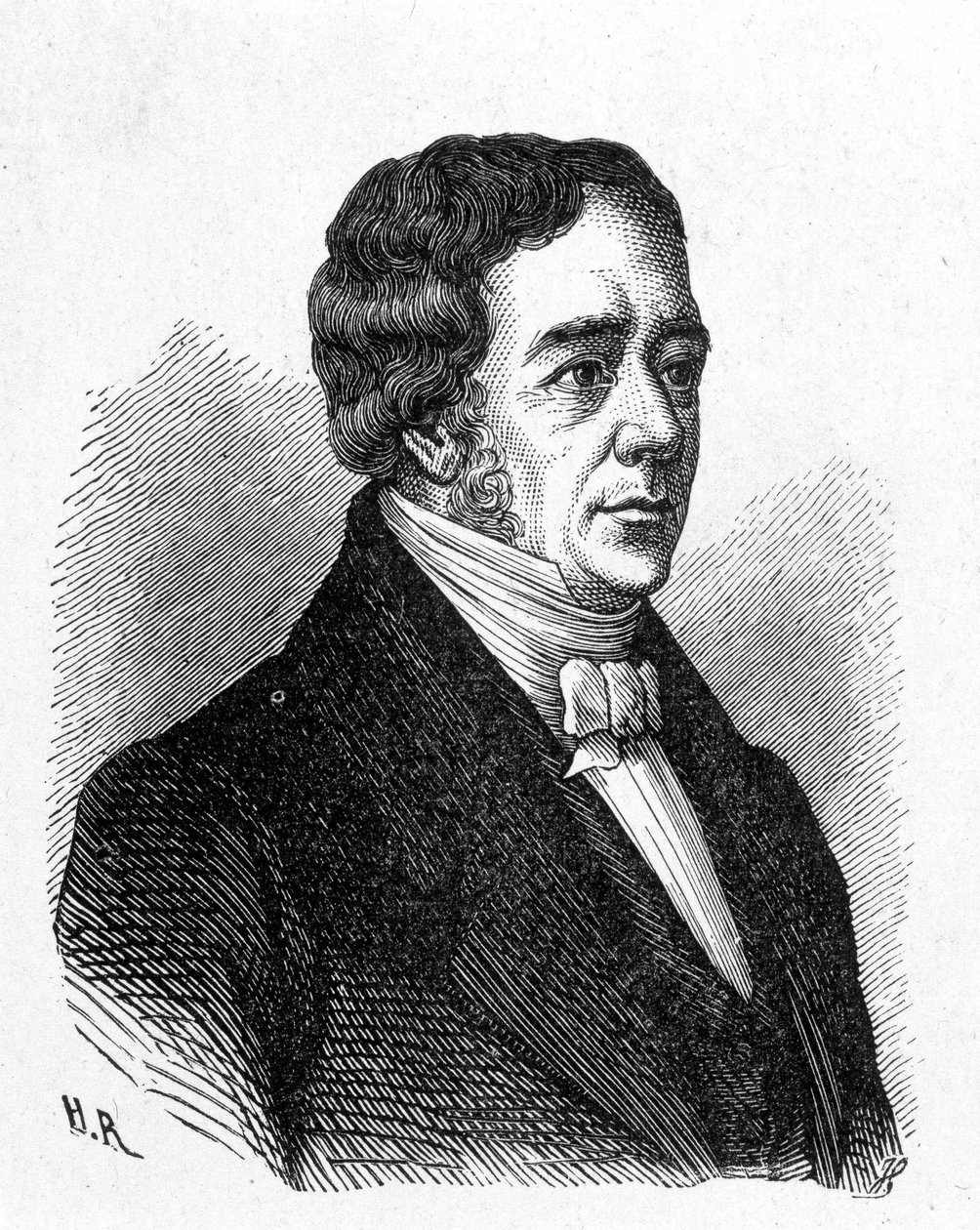Portrét Hanse Christiana Oersteda (Oersted nebo Oersted od French School