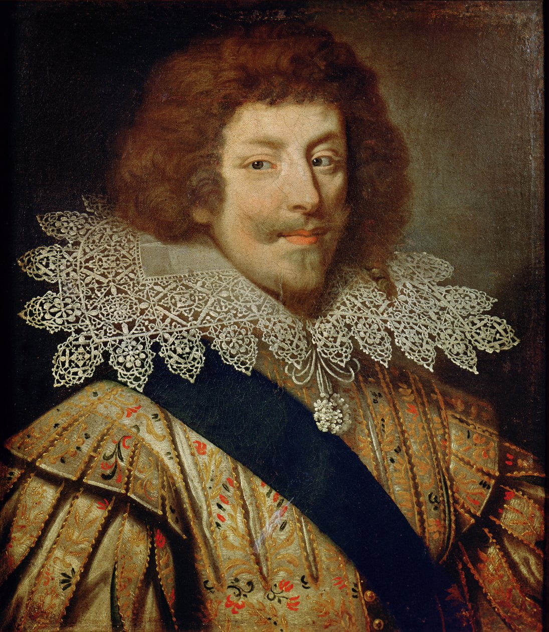 Portrét Henriho (1595-1632) vévody z Montmorency od French School