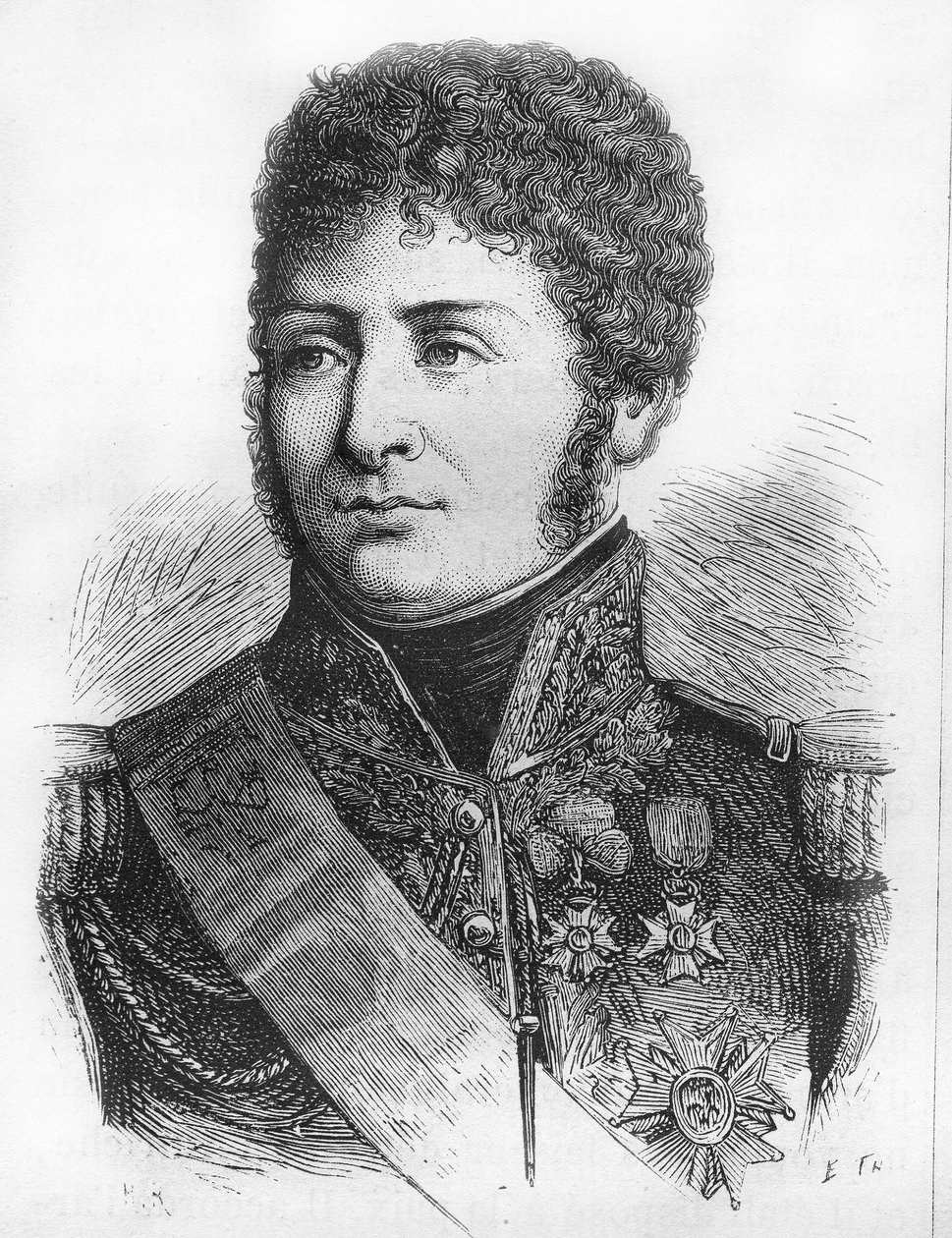 Portrét Henri Clarke, francouzský generál a politik (vévoda z Feltre 1809 od French School