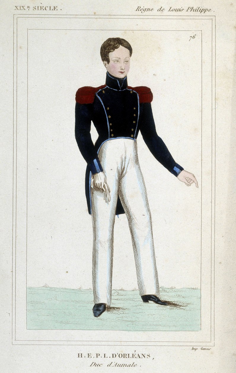 Portrét Henri Eugene Philippe Louis d