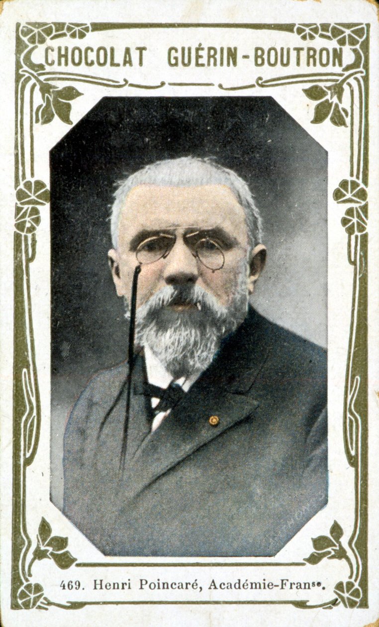 Portrét Henri Poincaré od French School